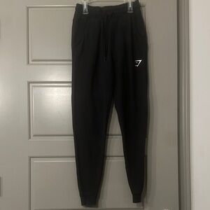 Gymshark Black Sweatpants with Logo